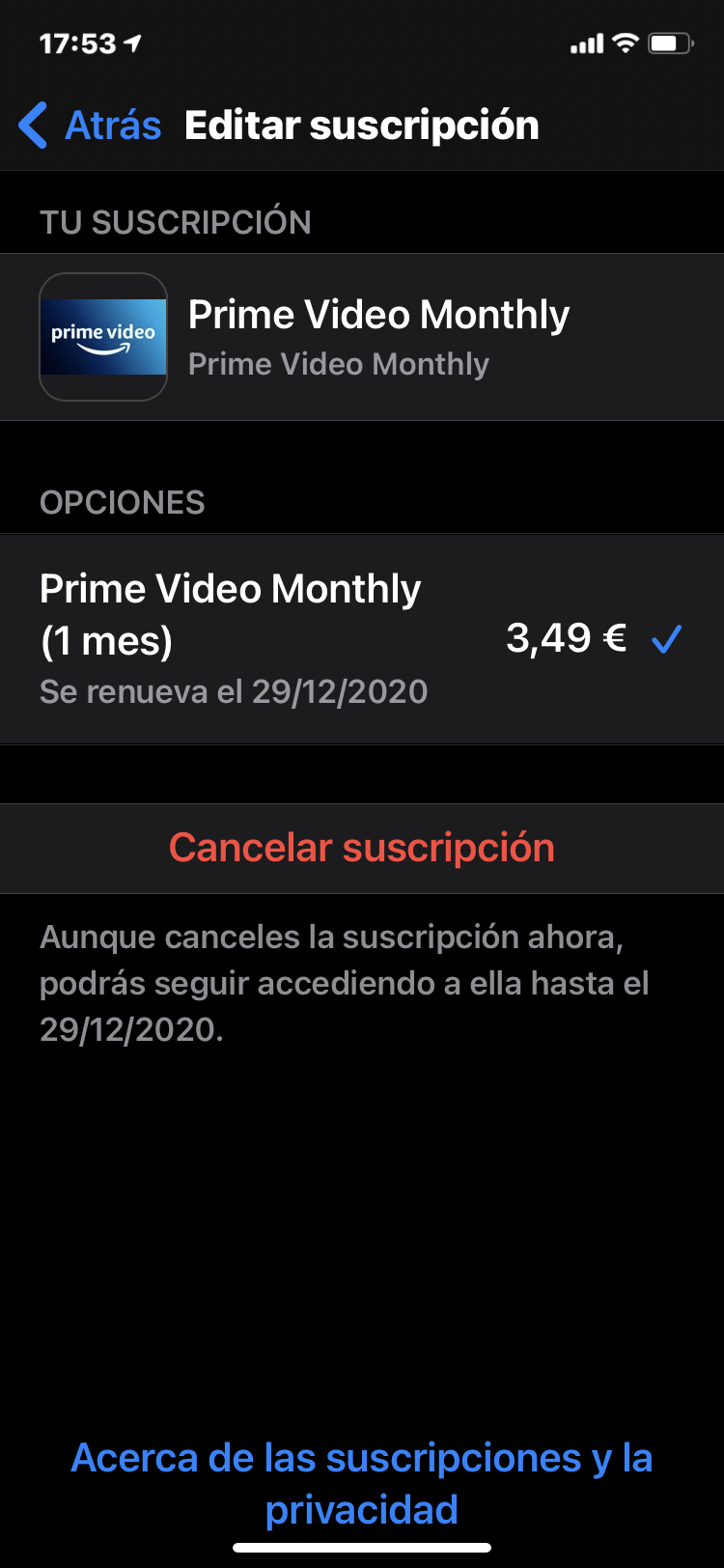 Es correcto que se cobre Amazon Prime anual y ademas mensualmente