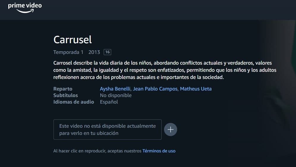 Prime video este video no está disponible actualmente para verlo en tu ubicación on sale