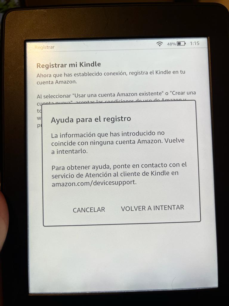 Kindle Ebook E-reader Paperwhite Wifi Si Registra