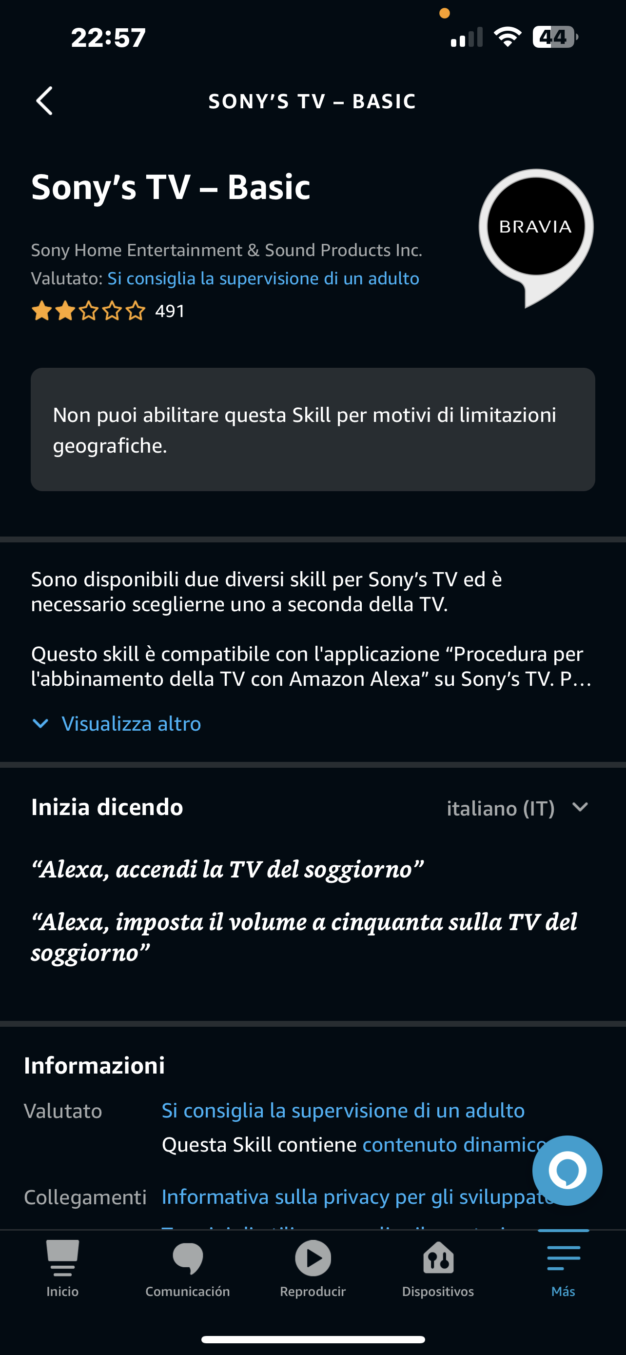 Descargar alexa app hot sale