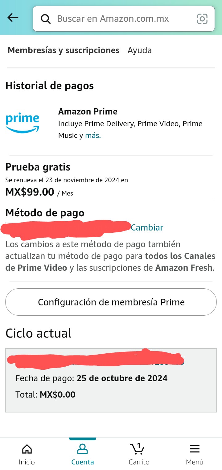 Por que me cobraron la prueba gratuita de Prime